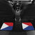 Personalized Sint Maarten Flag day Car Mats Semper progrediens Flag Style