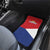 Personalized Sint Maarten Flag day Car Mats Semper progrediens Flag Style