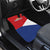 Personalized Sint Maarten Flag day Car Mats Semper progrediens Flag Style