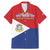 Personalized Sint Maarten Flag day Family Matching Mermaid Dress and Hawaiian Shirt Semper progrediens Flag Style