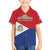 Personalized Sint Maarten Flag day Family Matching Off The Shoulder Long Sleeve Dress and Hawaiian Shirt Semper progrediens Flag Style