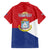 Personalized Sint Maarten Flag day Family Matching Puletasi and Hawaiian Shirt Semper progrediens Flag Style