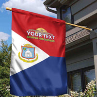 Personalized Sint Maarten Flag day Garden Flag Semper progrediens Flag Style