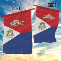 Personalized Sint Maarten Flag day Garden Flag Semper progrediens Flag Style