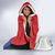 Personalized Sint Maarten Flag day Hooded Blanket Semper progrediens Flag Style