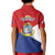Personalized Sint Maarten Flag day Kid Polo Shirt Semper progrediens Flag Style