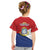 Personalized Sint Maarten Flag day Kid T Shirt Semper progrediens Flag Style