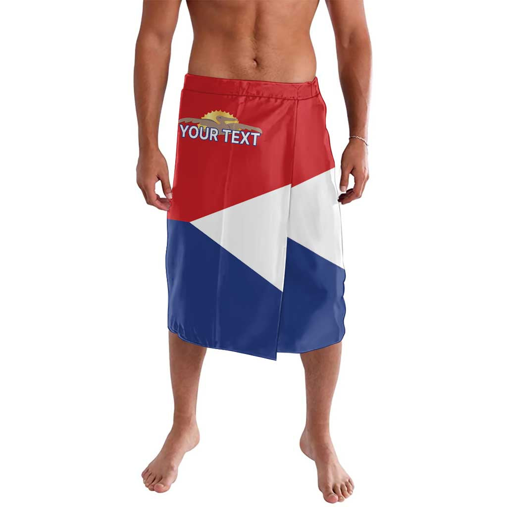 Personalized Sint Maarten Flag day Lavalava Semper progrediens Flag Style