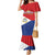 Personalized Sint Maarten Flag day Mermaid Dress Semper progrediens Flag Style