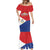 Personalized Sint Maarten Flag day Mermaid Dress Semper progrediens Flag Style