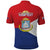 Personalized Sint Maarten Flag day Polo Shirt Semper progrediens Flag Style