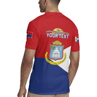 Personalized Sint Maarten Flag day Rugby Jersey Semper progrediens Flag Style