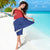 Personalized Sint Maarten Flag day Sarong Semper progrediens Flag Style
