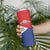 Personalized Sint Maarten Flag day Skinny Tumbler Semper progrediens Flag Style