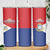 Personalized Sint Maarten Flag day Skinny Tumbler Semper progrediens Flag Style