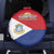 Personalized Sint Maarten Flag day Spare Tire Cover Semper progrediens Flag Style