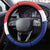 Sint Maarten Flag day Steering Wheel Cover Semper progrediens Flag Style