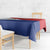 Personalized Sint Maarten Flag day Tablecloth Semper progrediens Flag Style