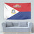 Personalized Sint Maarten Flag day Tapestry Semper progrediens Flag Style