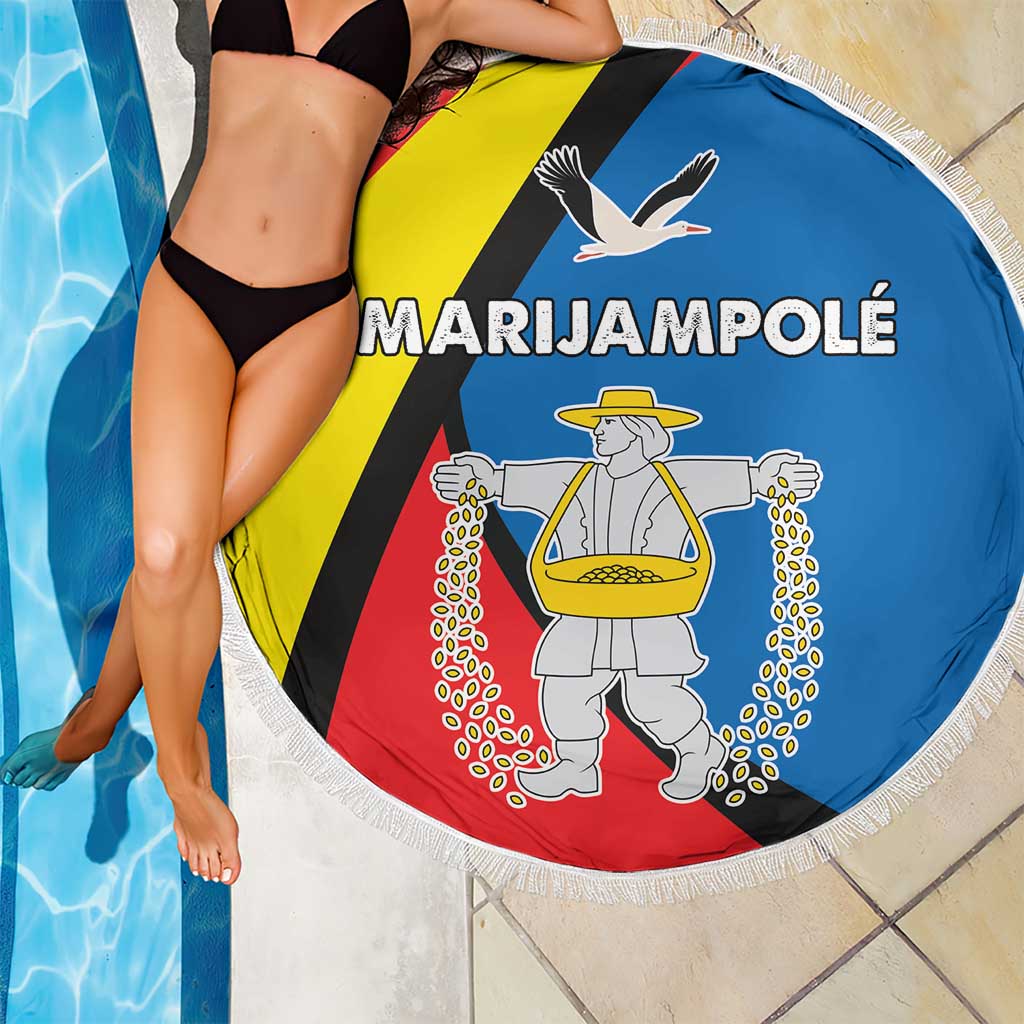 Lithuania Marijampole County Beach Blanket Marijampoles apskritis
