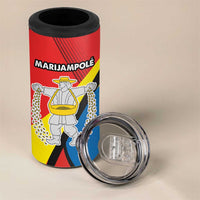 Lithuania Marijampole County 4 in 1 Can Cooler Tumbler Marijampoles Apskritis