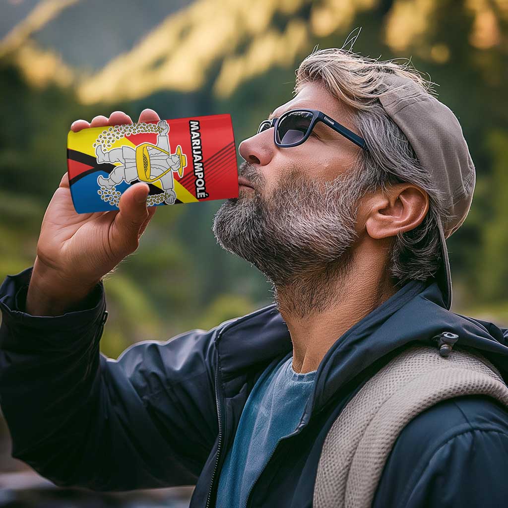 Lithuania Marijampole County 4 in 1 Can Cooler Tumbler Marijampoles Apskritis