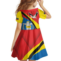 Lithuania Marijampole County Family Matching Off Shoulder Maxi Dress and Hawaiian Shirt Marijampoles apskritis