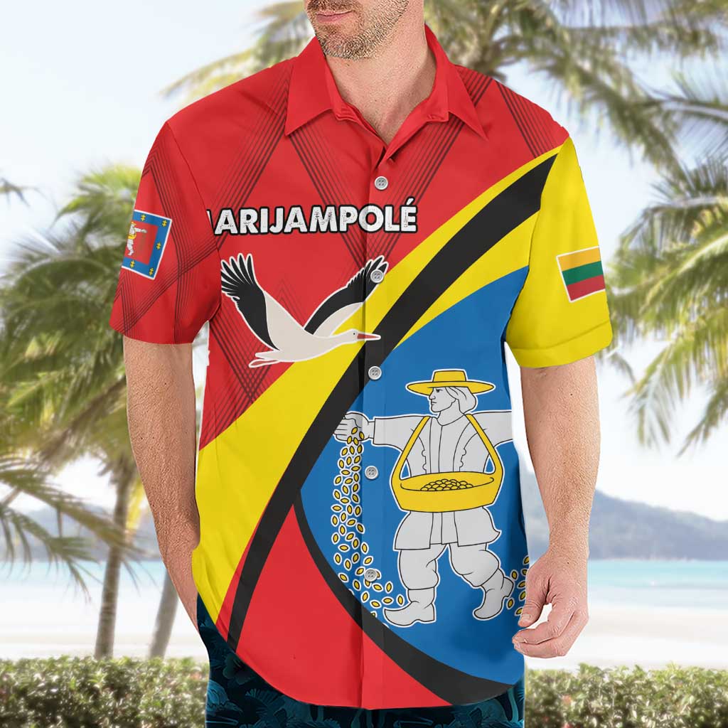 Lithuania Marijampole County Hawaiian Shirt Marijampoles apskritis