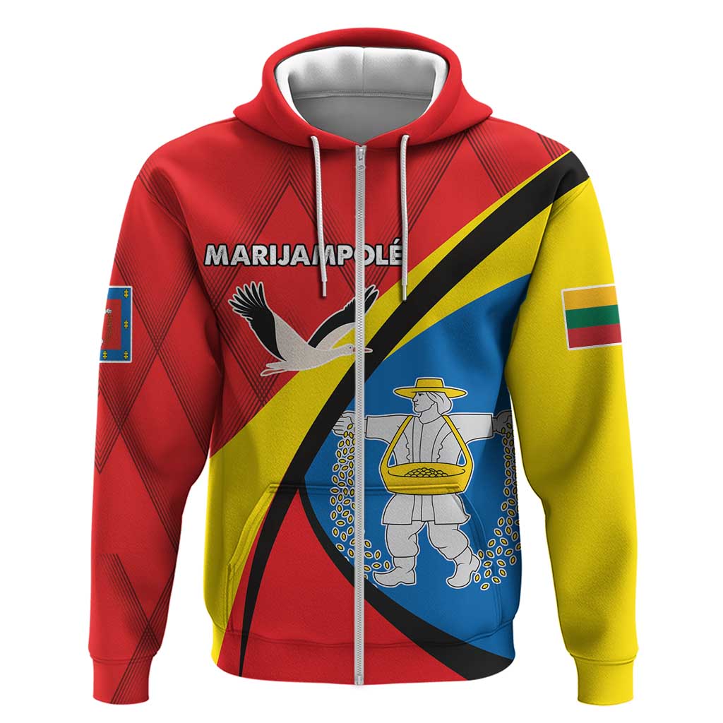 Lithuania Marijampole County Hoodie Marijampoles apskritis