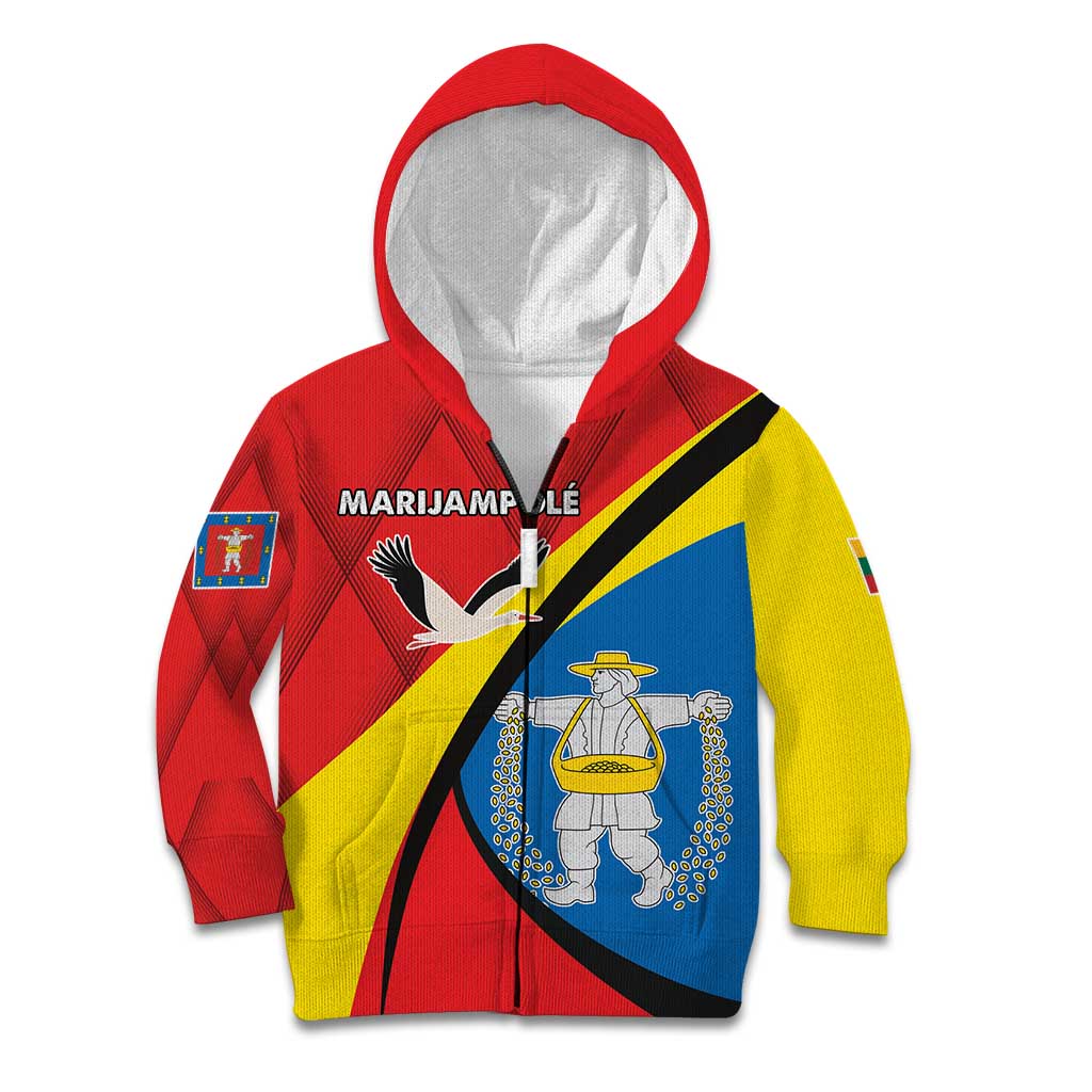 Lithuania Marijampole County Kid Hoodie Marijampoles apskritis