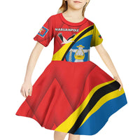 Lithuania Marijampole County Kid Short Sleeve Dress Marijampoles apskritis