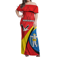 Lithuania Marijampole County Off Shoulder Maxi Dress Marijampoles apskritis