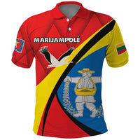 Lithuania Marijampole County Polo Shirt Marijampoles apskritis