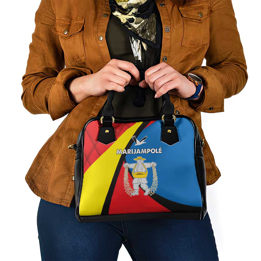 Lithuania Marijampole County Shoulder Handbag Marijampoles apskritis LT17 - Wonder Print Shop