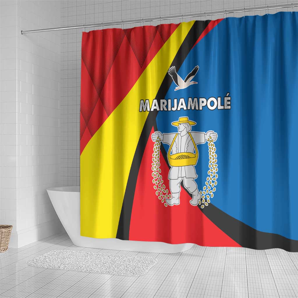 Lithuania Marijampole County Shower Curtain Marijampoles apskritis LT17 - Wonder Print Shop