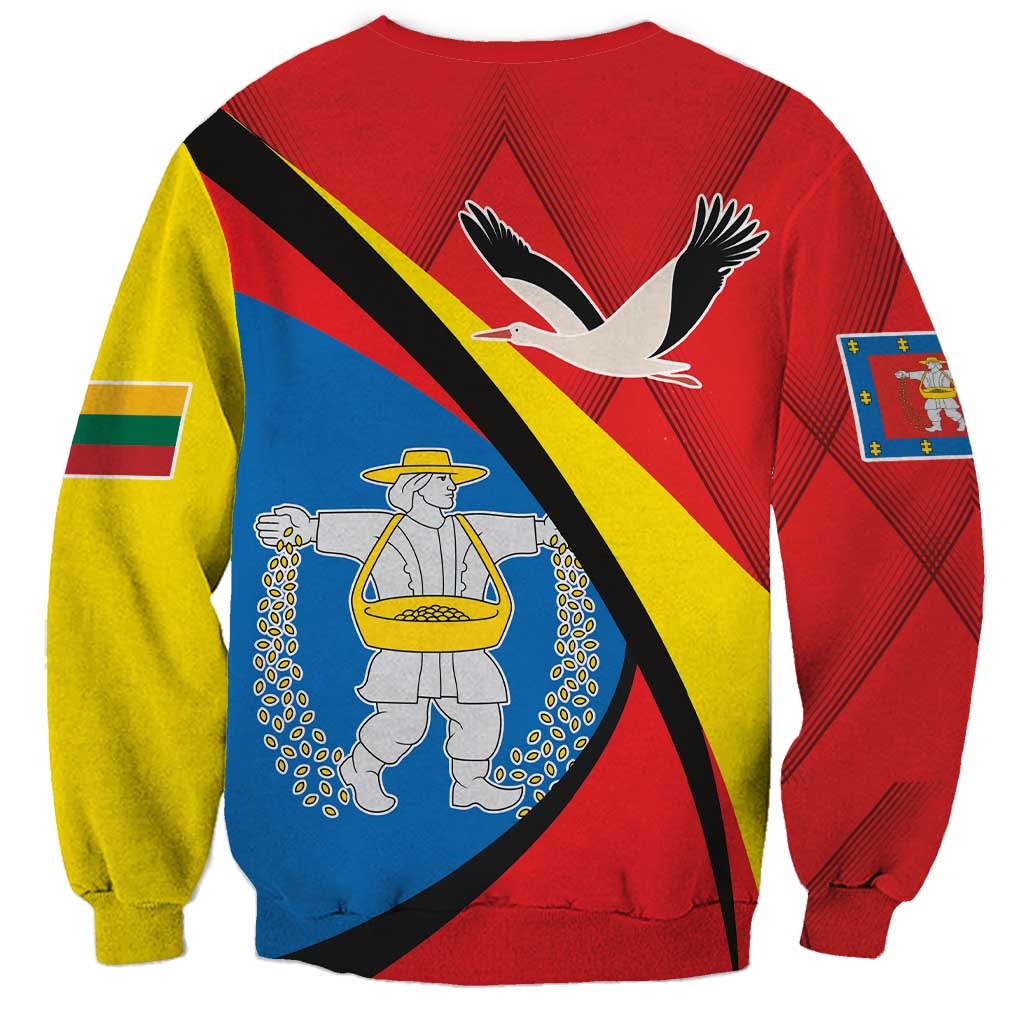 Lithuania Marijampole County Sweatshirt Marijampoles apskritis LT17 - Wonder Print Shop