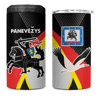 Lithuania Panevezys County 4 in 1 Can Cooler Tumbler Panevezio Apskritis