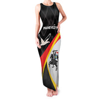 Lithuania Panevezys County Family Matching Tank Maxi Dress and Hawaiian Shirt Panevezio Apskritis