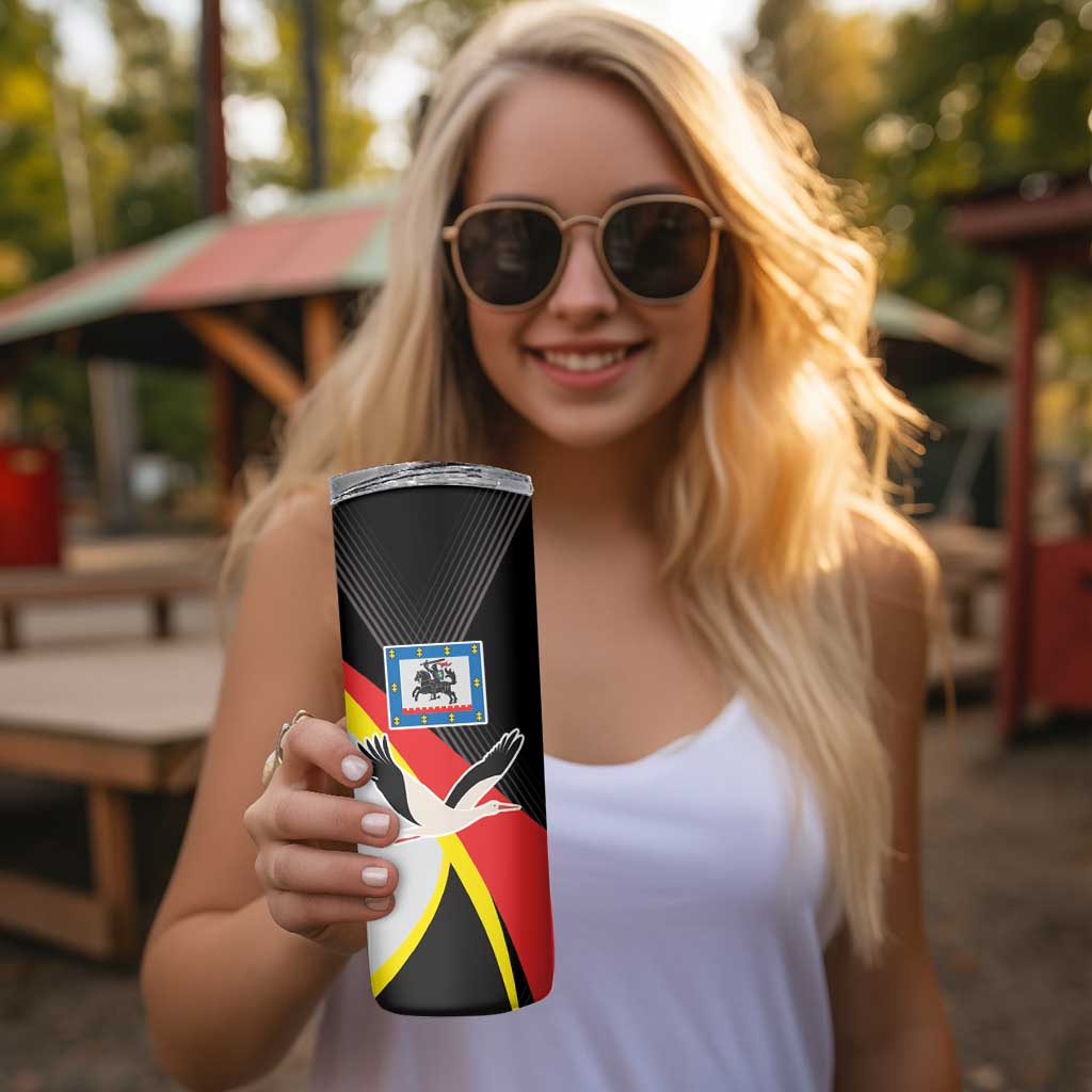 Lithuania Panevezys County Skinny Tumbler Panevezio Apskritis LT17 - Wonder Print Shop