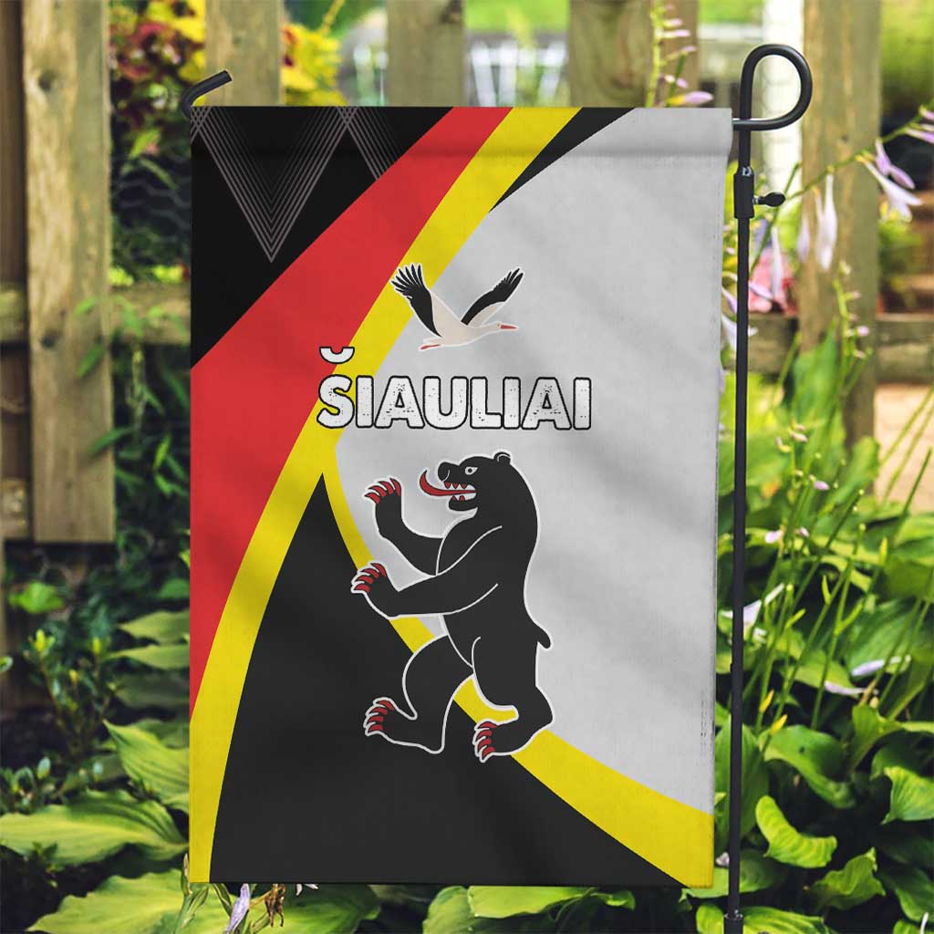 Lithuania Siauliai County Garden Flag Siauliu Apskritis