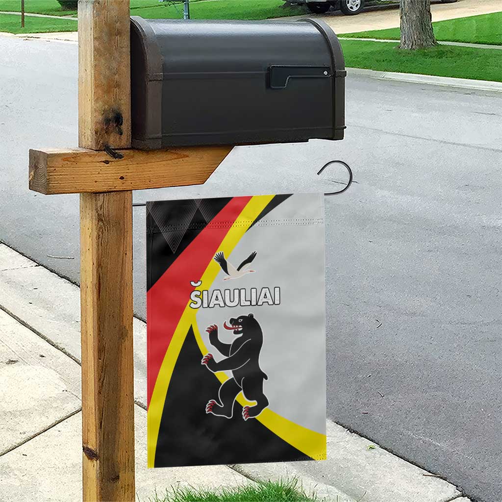 Lithuania Siauliai County Garden Flag Siauliu Apskritis