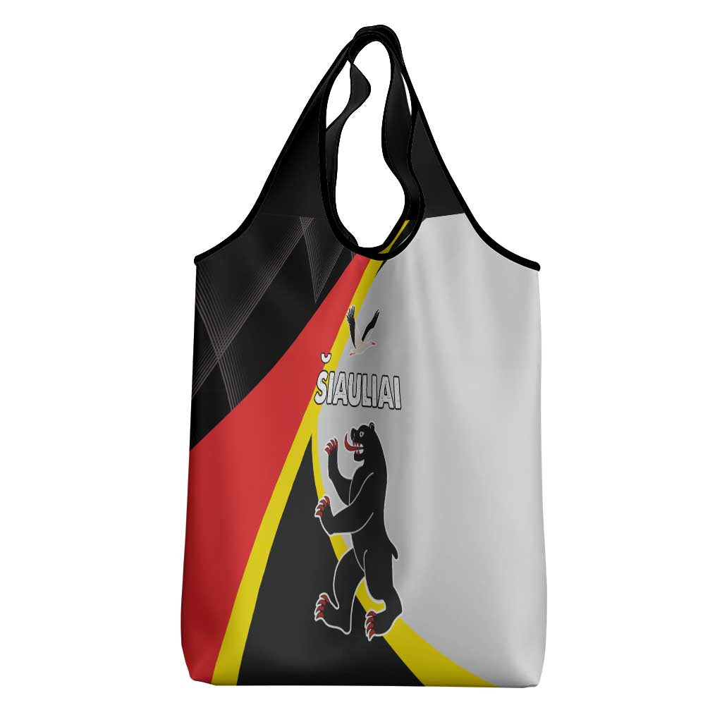 Lithuania Siauliai County Grocery Bag Siauliu Apskritis