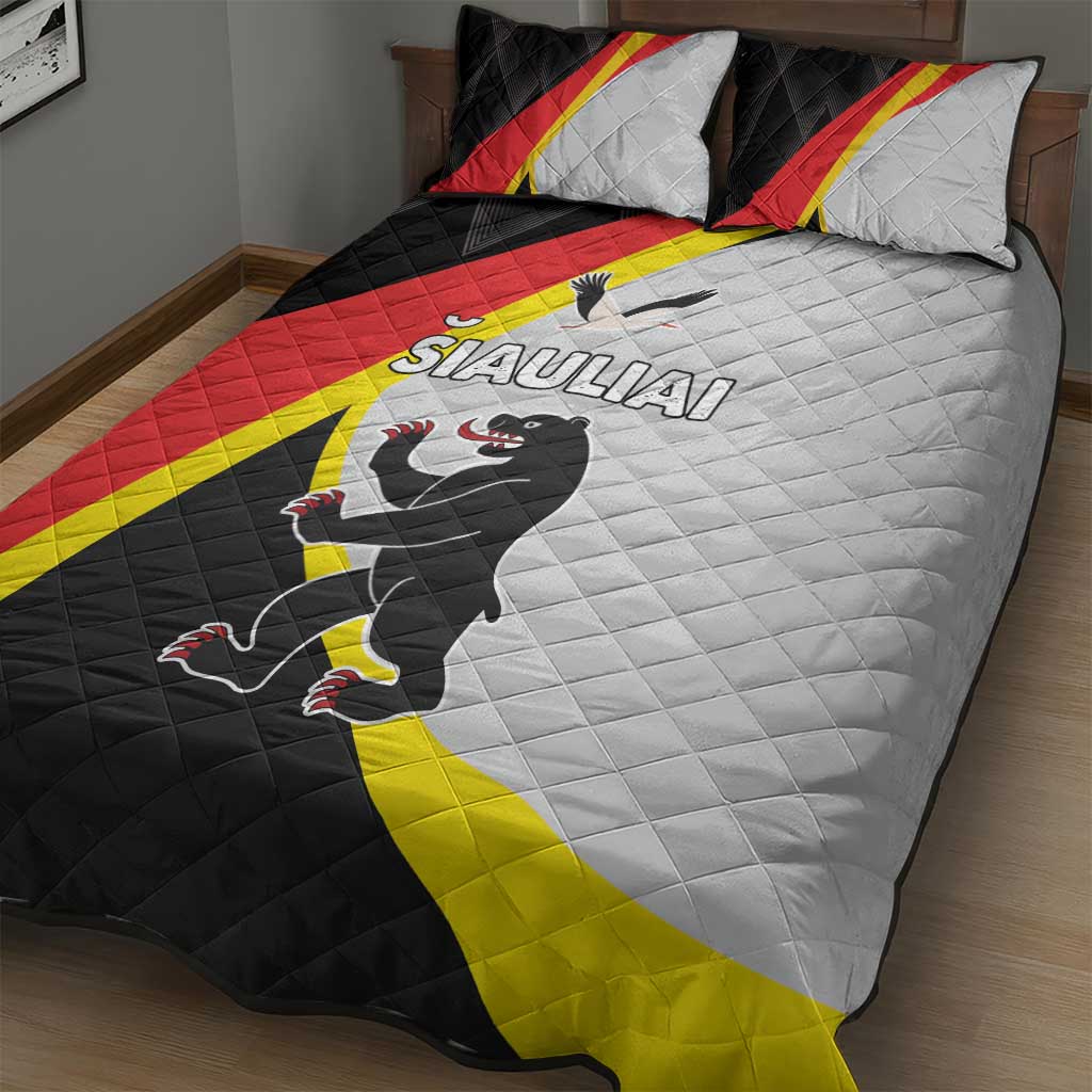 Lithuania Siauliai County Quilt Bed Set Siauliu Apskritis LT17 - Wonder Print Shop