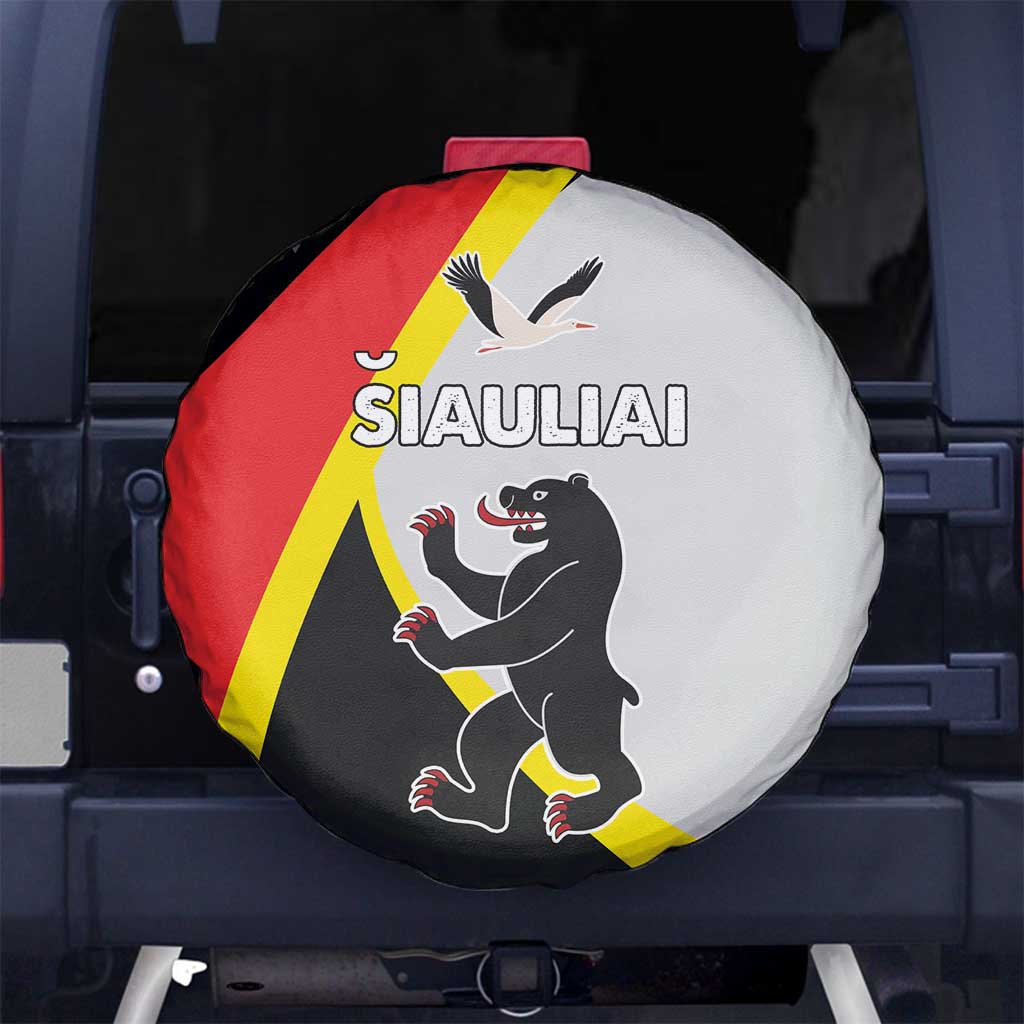 Lithuania Siauliai County Spare Tire Cover Siauliu Apskritis LT17 - Wonder Print Shop