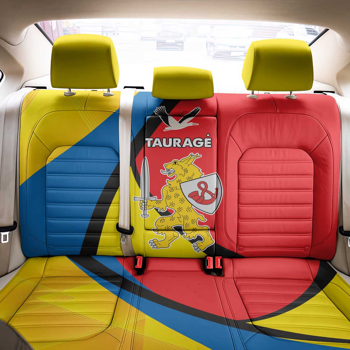 Lithuania Taurage County Back Car Seat Cover Taurages Apskritis