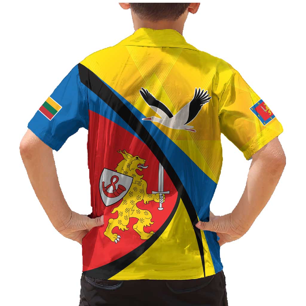 Lithuania Taurage County Family Matching Mermaid Dress and Hawaiian Shirt Taurages Apskritis