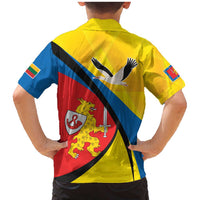 Lithuania Taurage County Family Matching Mermaid Dress and Hawaiian Shirt Taurages Apskritis