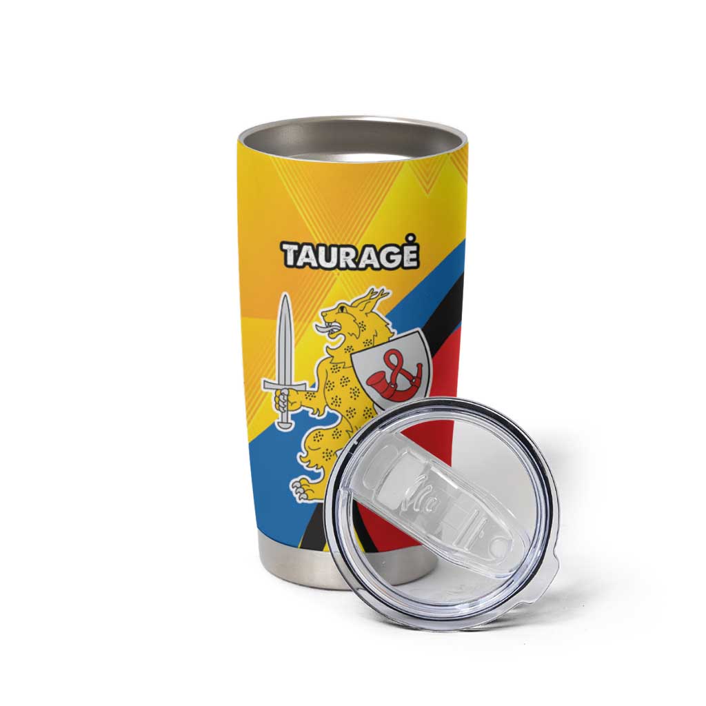 Lithuania Taurage County Tumbler Cup Taurages Apskritis LT17 - Wonder Print Shop