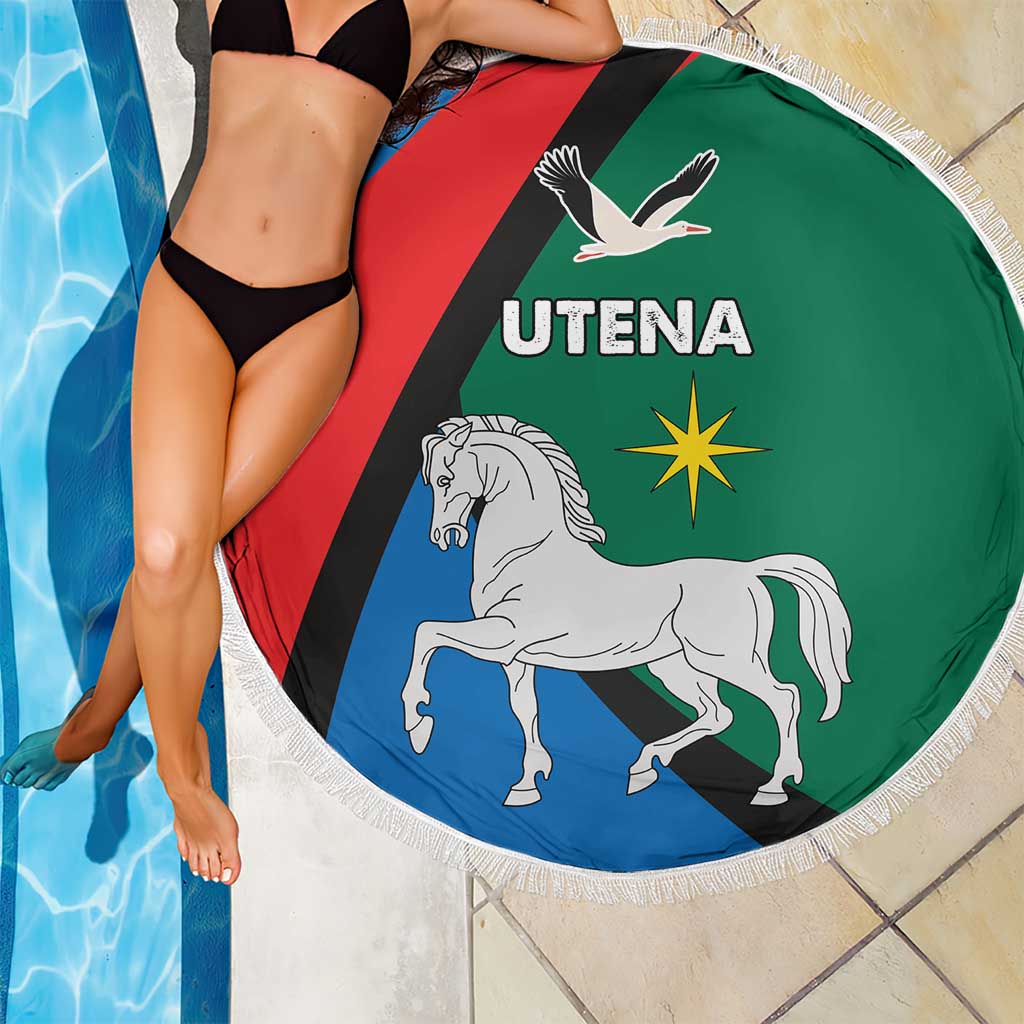 Lithuania Utena County Beach Blanket Utenos Apskritis