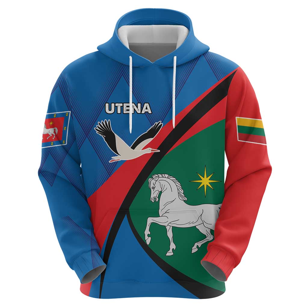 Lithuania Utena County Hoodie Utenos Apskritis